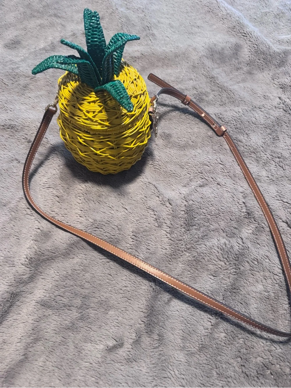 Michael Kors Pineapple Basket Purse
